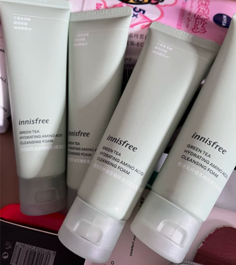 悦诗风吟绿茶洁面50ml  一共4只合计2...