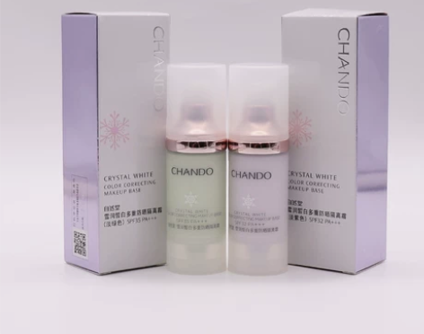 自然堂隔离紫色 自然堂多重防晒隔离霜紫色绿...