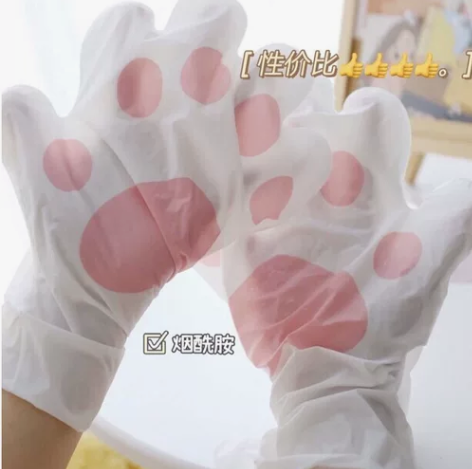 【厂家直销】猫爪手膜5对装仙蒂奈儿猫爪手膜...