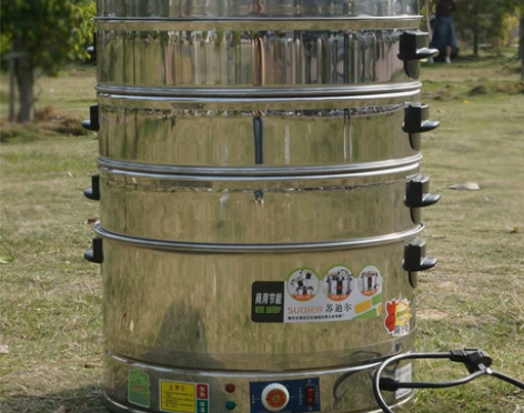 苏迪尔电蒸锅多功能家用大容量超大电蒸笼机商...