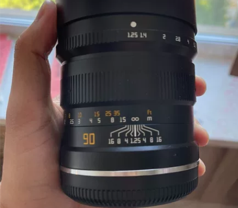 铭匠 90 F1.25  gfx口 富士G...