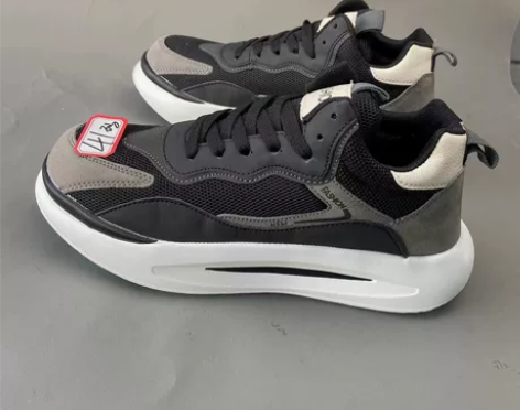 男运动鞋跑步鞋秋冬款皮面网面41码 直播间...