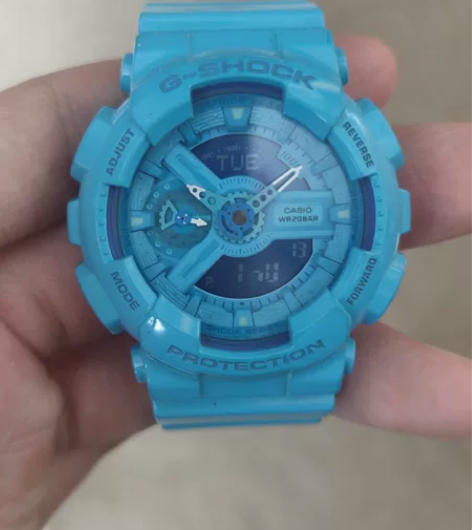 卡西欧 GMA-S110CC 天空蓝 女款...