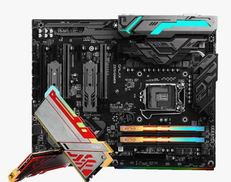 影驰 Z370套装GAMER主板+RGB极...