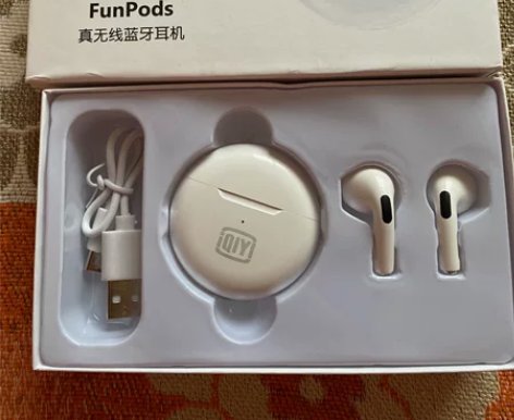 爱奇艺真无线蓝牙耳机，全新未使用，因为家里...