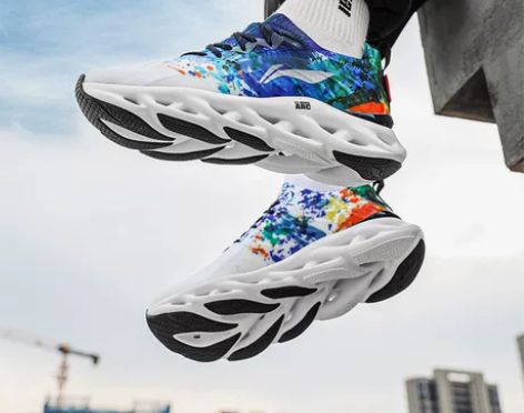 李宁弧跑步鞋男款秋冬季超轻专业竞速减震赤兔...