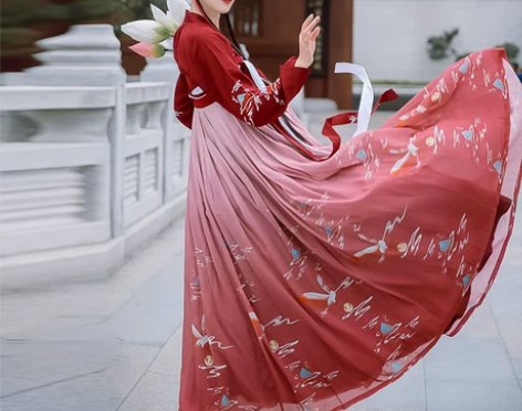 原创正品艺缕赤鸢传统汉服齐胸襦裙日常6米大...