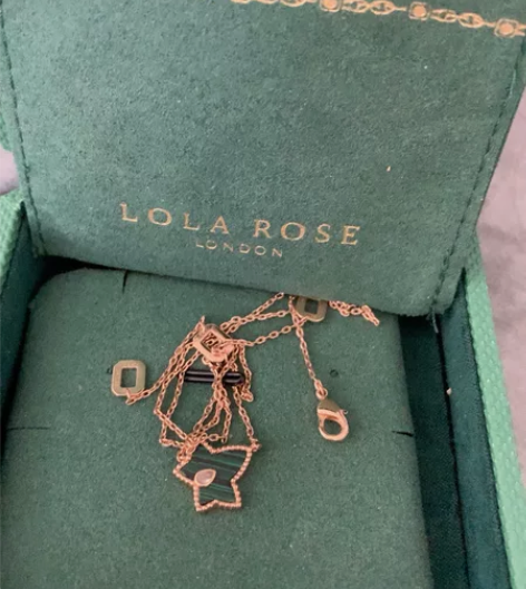lola rose枫叶项链正品 正品项链手...