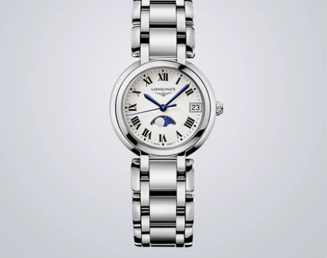 ?Longines浪琴 官方正品心月月相石...