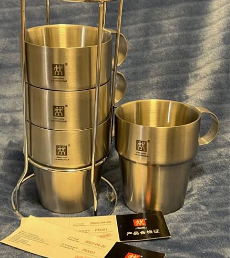 商场撤柜！商城倒闭！全新德国双立人不锈钢套...