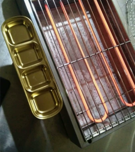 哈客品牌： 进口无烟.尊享版电烤炉土豪金四...