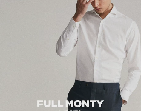 衬衫衬衣春季白色长袖衬衫男士商务修身休闲纯...