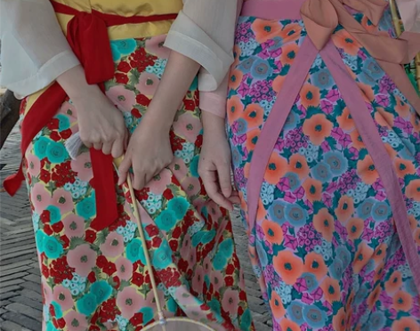 信仰日/花花国风汉元素民族风宋制汉服原创旋...