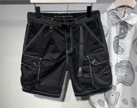 【狂欢价】VARSRUSA日系休闲工装短裤...