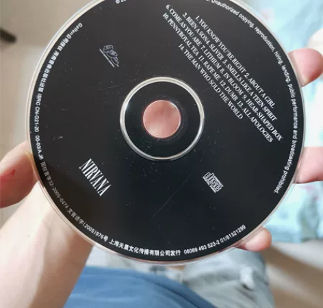 涅槃乐队 同名专辑 正版cd 无包装