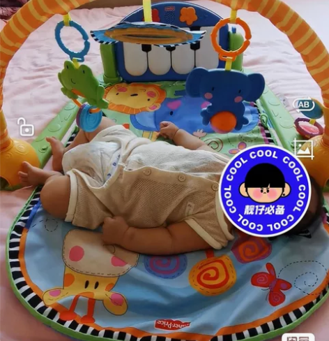 费雪婴儿钢琴健身架，宝宝很喜欢玩，9成新，...