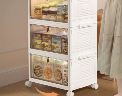 收纳柜多功能储物柜零食置物柜家用儿童玩具衣...