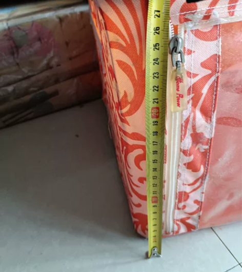 牛津布钢架布艺收纳整理箱，55升54×38...