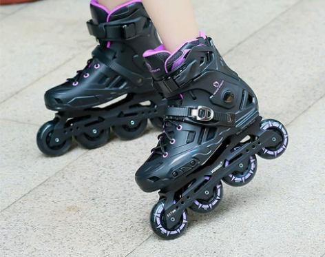 ?毅特斯溜冰鞋成人轮滑鞋男女单排专业平花旱...