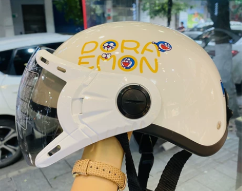 3C电动车头盔女男夏季轻便式防晒可爱半盔四...