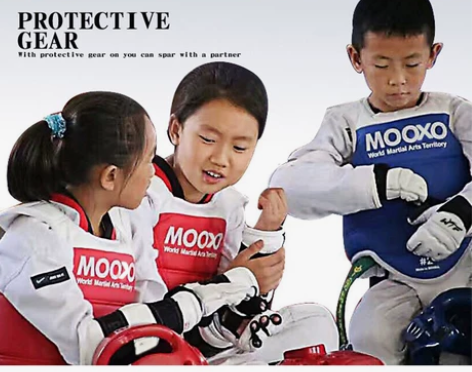 新款比赛正品MOOTO跆拳道护具五件套跆拳...