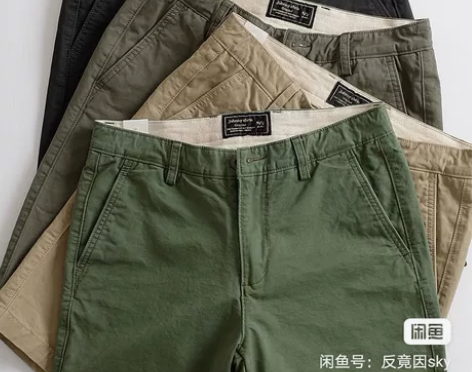 夏季新款休闲短裤男质感修身潮流五分裤男士百...