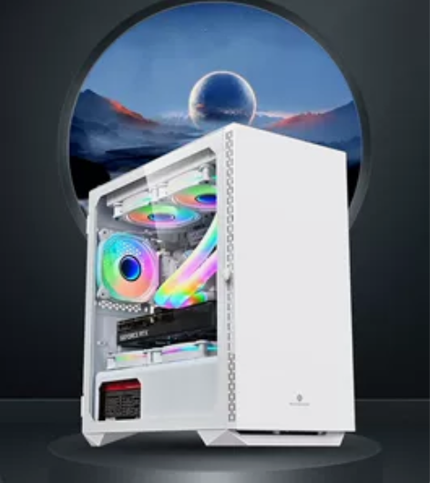 全新玩嘉风元素30系列长显卡游戏办公防尘电...