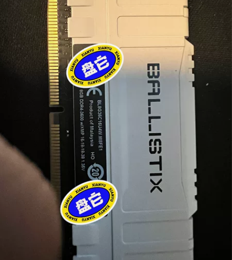 英睿达内存DDR4 3600(8g*2)自...