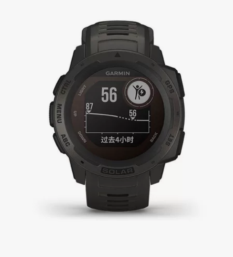 Garmin佳明本能太阳能gps跑步腕表血...