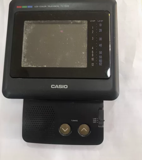 CASIO卡西欧TV-7000S微小电视机...
