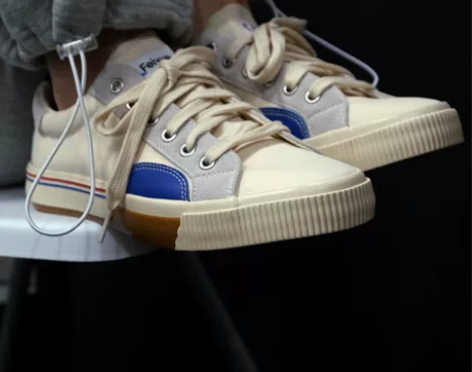 ?断舍离「feiyue/飞跃」低帮帆布鞋小...