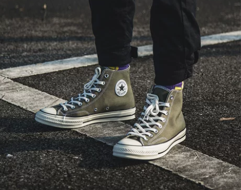 Converse匡威1970S帆布鞋三星标...