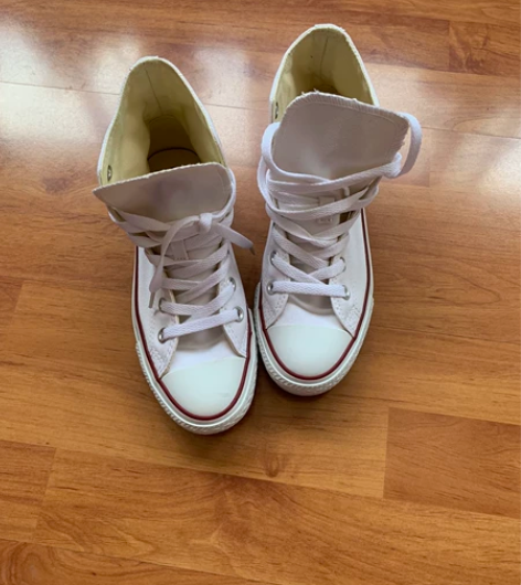 CONVERSE匡威高帮运动鞋，38脚可以...