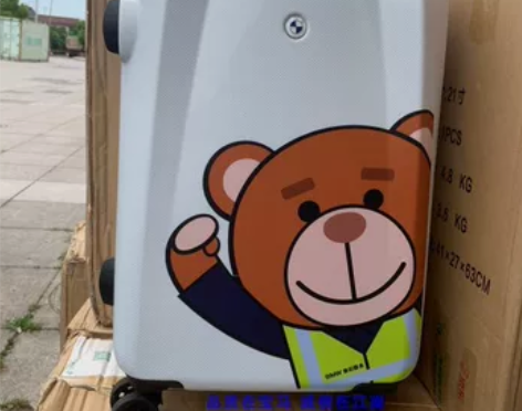 宝马登机箱旅行拉杆箱BMW礼品行李铝镁合金...