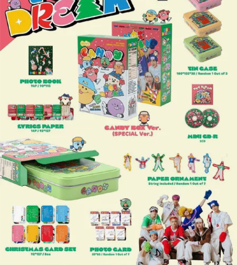 收NCT DREAM candy冬专sp版...