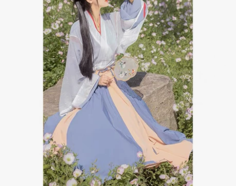 五五年的晗露汉服 三米摆s码，仅试穿列表两...