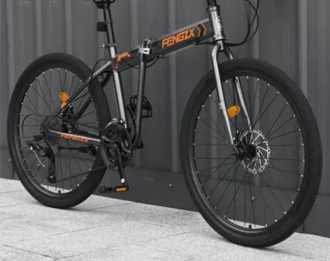 上海凤凰车件有限公司折叠山地自行车男女式变...