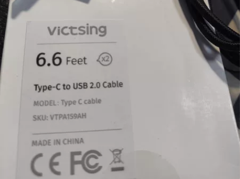 2米 尼龙type-c数据线 快充线 适用...