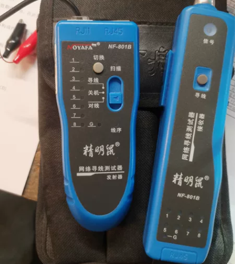 全新闲置精明鼠网络寻线仪NF-801B。 ...