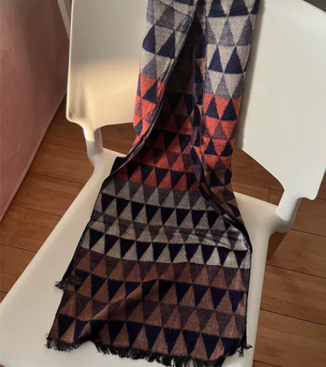 全新男士围巾，长1.7米，宽0.3米。质量...