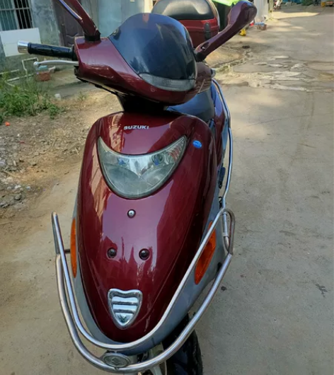 闲置铃木福星125踏板摩托车，车身良好发动...