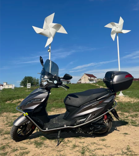 豪爵USR125踏板车摩托车 22年3月上...