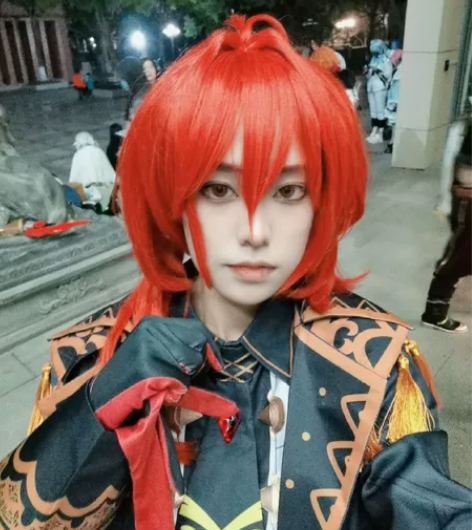 三町目迪卢克cos衣服 假发（漫美造型过）...