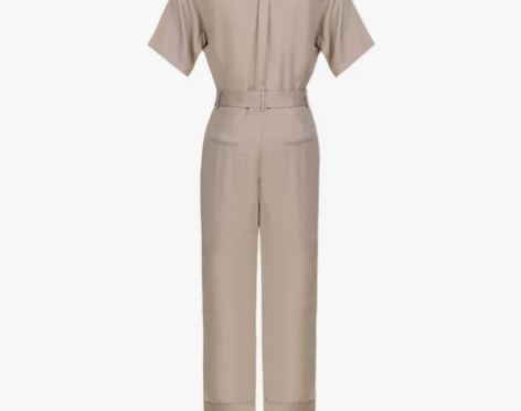 夏季薄款长裤高腰连体裤女裤夏工装连体衣