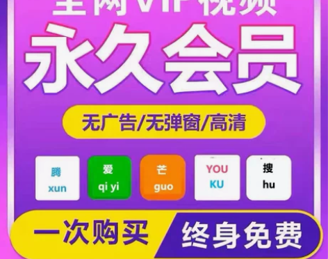 追剧VIP会员免费观看自动发货(永久使用)