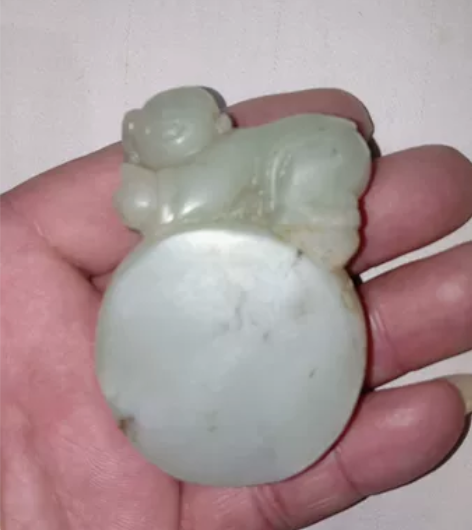 童子玉雕玉好工精！喜欢的留个言关注！ 感兴...