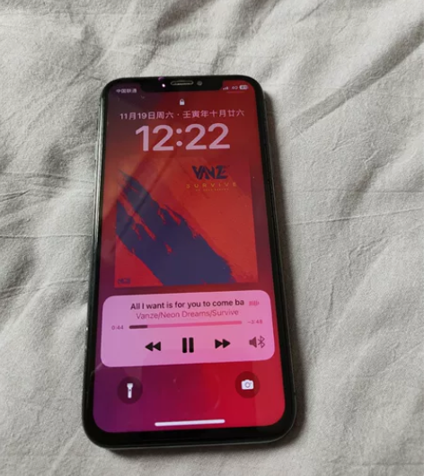 iPhone X 64G 9新 无锁 换过...