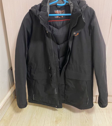 JEEP吉普羽绒服男士中长款加厚冬季户外御...