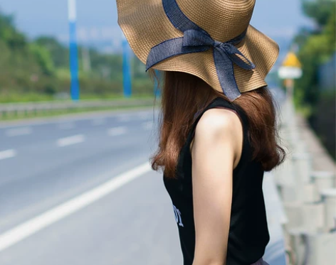 草帽女夏天沙滩帽海边防晒小清新韩版遮脸出游...