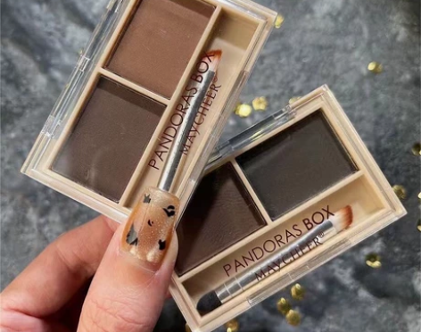 程十安推荐双色眉粉防水汗不掉色自然持久不易...